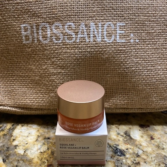 BIOSSANCE ROSE VEGAN LIP BALM - Picture 1 of 4